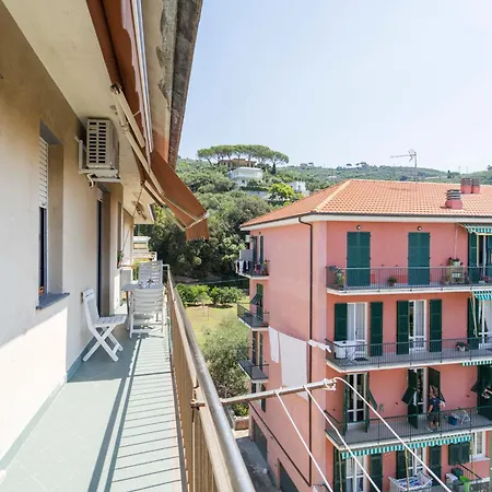 179 - Casa Sea And Sun, Balcone Vista Mare,100m Dal Mare Lavagna