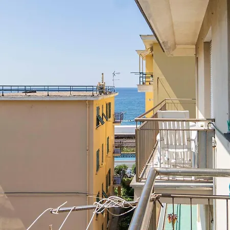 179 - Casa Sea And Sun, Balcone Vista Mare,100m Dal Mare Appartement Lavagna