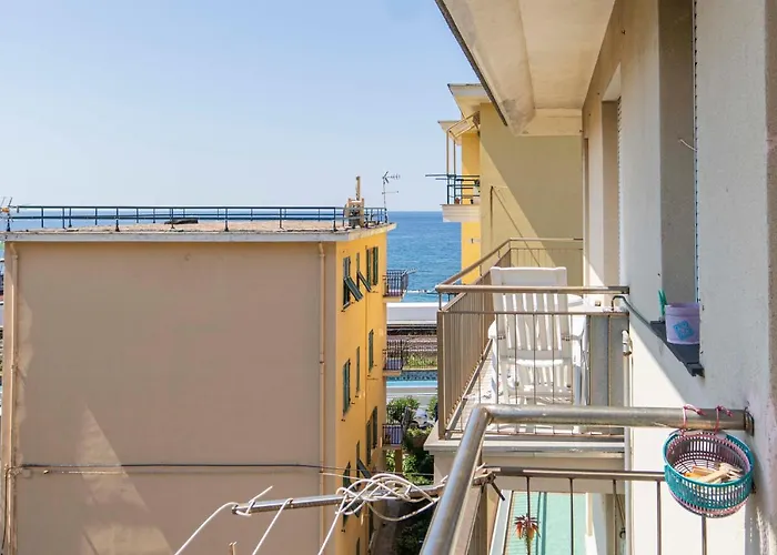 179 - Casa Sea And Sun, Balcone Vista Mare,100m Dal Mare Apartment Lavagna